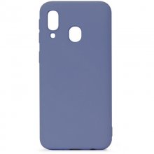Muvit Life Funda Liquid Soft Gris para Samsung Galaxy A40 en PcComponentes