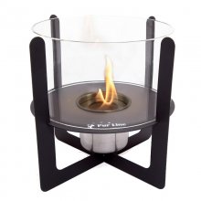 Purline Selene Biochimenea de Sobremesa 0.75kW Negro en PcComponentes