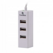 CoolBox COO-UPH190 Hub USB 4 Portas en PcComponentes