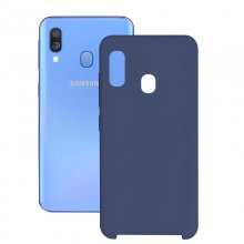 Contact Funda Silk TPU Azul para Samsung Galaxy A40 en PcComponentes