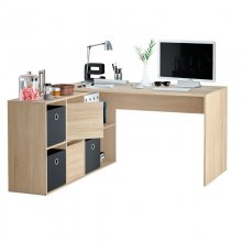 Habitdesign Adapta XL Mesa de Escritório Carvalho Canadiano en PcComponentes