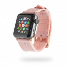 Unotec Correa Cuero Rosa para Apple Watch 38/40 mm en PcComponentes