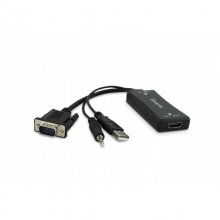3Go C132 Adaptador VGA a HDMI Macho/Hembra 29cm en PcComponentes
