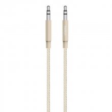 Belkin Mixit Cable Audio Minijack 3.5mm Dorado en PcComponentes