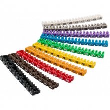 Goobay Marcador Numérico para Cables 2.5mm Multicolor Pack 100 Unidades en PcComponentes