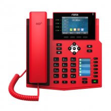 Fanvil X5U-R Teléfono VoIP Rojo en PcComponentes