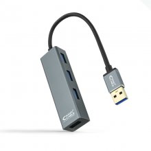 Nanocable Hub 4 Puertos USB 3.0 Gris en PcComponentes