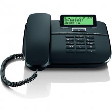 Gigaset DA611 Teléfono Fijo Negro en PcComponentes