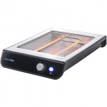 Tostador Plano Plus potencia 600w 2 elementos calefactores de cuarzo blue universalblue acero inoxidable 6 niveles pan