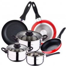 San Ignacio Navy Set de 3 Sartenes + San Ignacio Toledo Set Sartenes Navy Black 3 piezas San Ignacio | Donurmy
