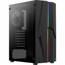 Aerocool Mecha Cristal Templado USB 3.1 RGB Negra en PcComponentes