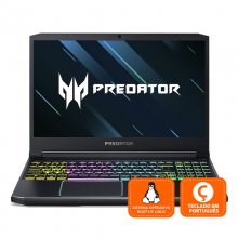Acer Predator Helios 300 PH315-52-73P3 i7-9750H/16GB DDR4/512GB SSD/GTX1660Ti/6GB/15.6"FHD (PT) Reacondicionado en PcComponentes