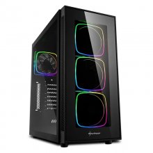 Sharkoon TG6 RGB Cristal Templado USB 3.1 Negra en PcComponentes