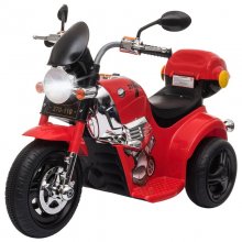 HomCom Triciclo Moto Eléctrico Rojo con Maletero en PcComponentes