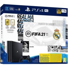 Sony Consola PS4 Pro 1TB + FIFA 21 Edición Real Madrid en PcComponentes