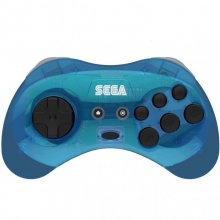 Retro-Bit Gamepad SEGA Saturn 2.4G M2 Azul en PcComponentes