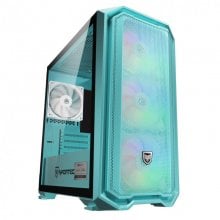 Nfortec Krater Mini Cristal Templado USB 3.0 ARGB Edición Limitada Azul Turquesa en PcComponentes