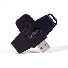 CoolBox COO-CRU-SC02 Lector USB de DNIe Negro en PcComponentes