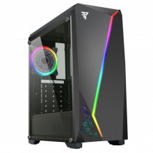 Tempest Aura USB 3.0 con Ventana ARGB Negra en PcComponentes