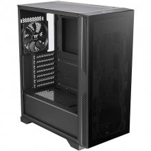 Thermaltake Versa T25 TG Cristal Templado USB 3.1 Negra en PcComponentes