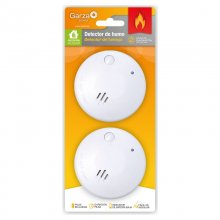 Garza Pack de 2 Mini Detectores de Humo Blanco en PcComponentes