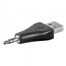 Goobay Adaptador USB a Jack 3.5mm Macho/Macho Negro en PcComponentes
