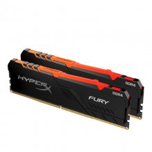 HyperX Fury RGB DDR4 3200Mhz 32GB 2x16GB CL16 en PcComponentes