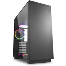 Sharkoon Pure Steel RGB Cristal Templado USB 3.1 Negra en PcComponentes