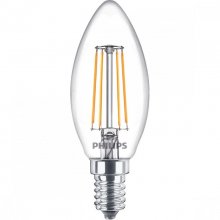 Philips 2x Bombilla LED 40W B35 E14 Luz Blanca Cálida 2700K en PcComponentes
