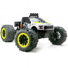 Team Magic E6 Raptor Coche Eléctrico Súper Monster Truck 1/8 2250KV Blanco/Amarillo en PcComponentes