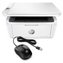 HP Pack LaserJet Pro MFP M28w Multifunción Láser WiFi + HP 1000 Ratón USB Negro en PcComponentes