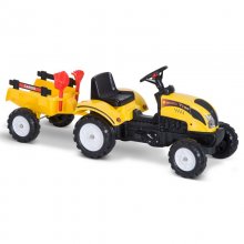 Homcom Tractor Infantil a Pedales con Remolque