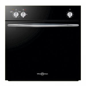 Vitrokitchen HG6NB Horno de Gas Butano 50L Negro