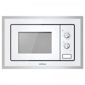 Edesa EMW2010IGXWH Microondas Integrable con Grill 20L 800W Blanco