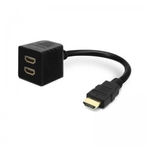 Hdmi macho a discount 2 hdmi hembra