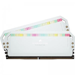 Corsair Dominator Platinum RGB DDR5 5200MHz 64GB 2x32GB CL40 Blanca