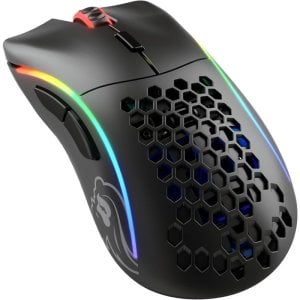 Glorious GLO-MS-DW-MB Ratón Gaming Inalámbrico 19000 DPI Negro