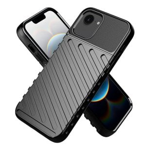 Fondina Protettiva Per Cintura Attacco Clip + Passante - Nero Per Apple Iphone 16e
