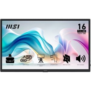 MSI PRO MP165 E6 Monitor Portátil 15.6" IPS FullHD 16:9 60Hz USB-C