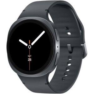Samsung Galaxy Watch8 LTE NFC GPS 44mm Super AMOLED Graphite Taille Unique IP68 Pulsomètre