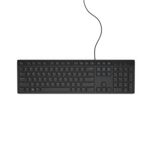 Teclado de membrana DELL KB216 Layout US Internacional multimedia cableado