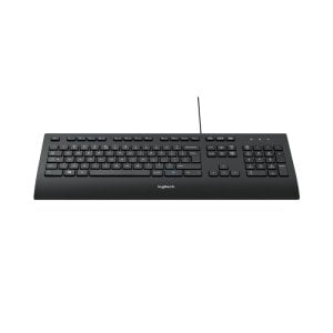 Teclado de membrana Logitech K280E Pro Layout US Reposa muñecas resistente