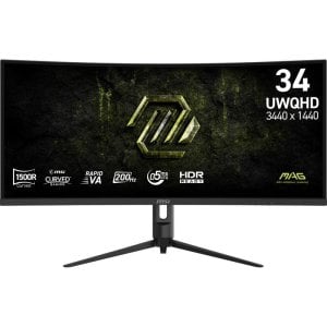 Monitor MSI MAG 342CQRF E20 34" UltraWide Quad HD 200Hz VA Curvo 0,5ms