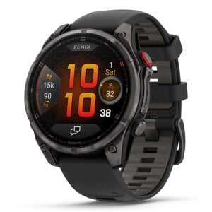 Garmin fēnix 8 Pro GPS NFC 47mm AMOLED Gris Negro Resistente al Agua SpO2 Pulsómetro
