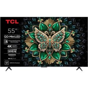 TV TCL QD-Mini LED 55C69KS 55" 4K UHD Smart TV Google TV HDR10 Onkyo