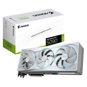 Tarjeta Gráfica Gigabyte GeForce RTX 5090 STEALTH ICE 32GB GDDR7 Reflex 2 RTX AI DLSS4