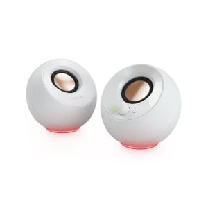 Altavoces Creative para PC 2.0 canales con cable, 4,4W y retroiluminación RGB