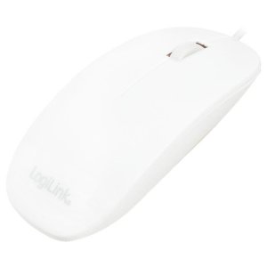 Ratón LogiLink ID0062 USB 1000 DPI Blanco Rueda 3 Botones