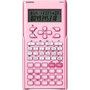 Calculatrice De Bureau Mini Portable 12 Chiffres Écran LCD - Rose, Idéale Étudiants Et Maison