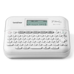 Impresora ZINK Alámbrica Brother PT-D410VP con teclado QWERTY y LCD